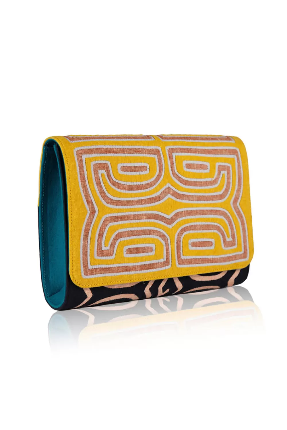 Woman Mola Sasa Bags | Acropora Clutch