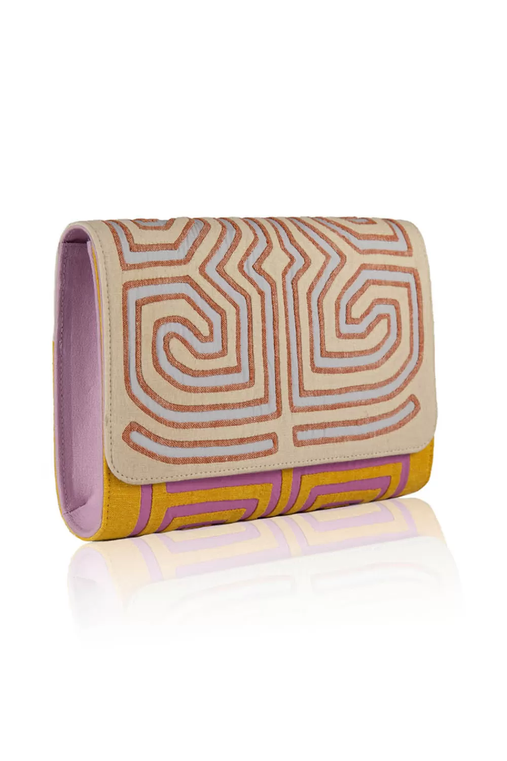 Woman Mola Sasa Bags | Acropora Clutch