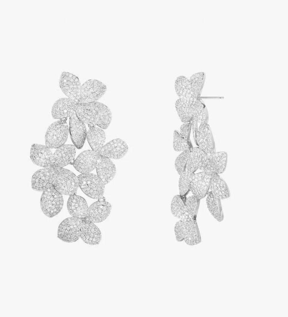 Woman Shashi Fine Jewelry | Alyssa Earring In Silver