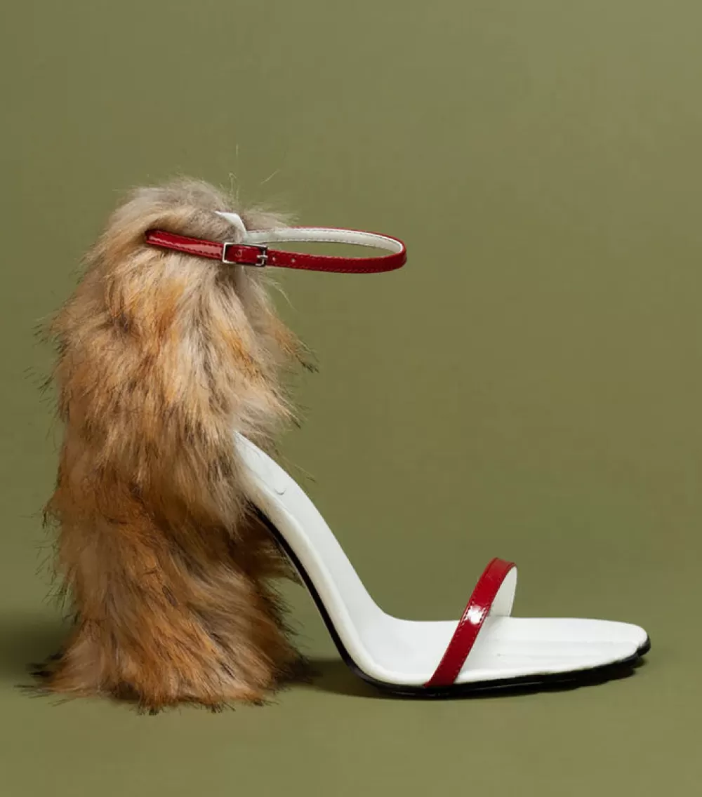 Woman O2monde Shoes | Artemis Sandals In Red