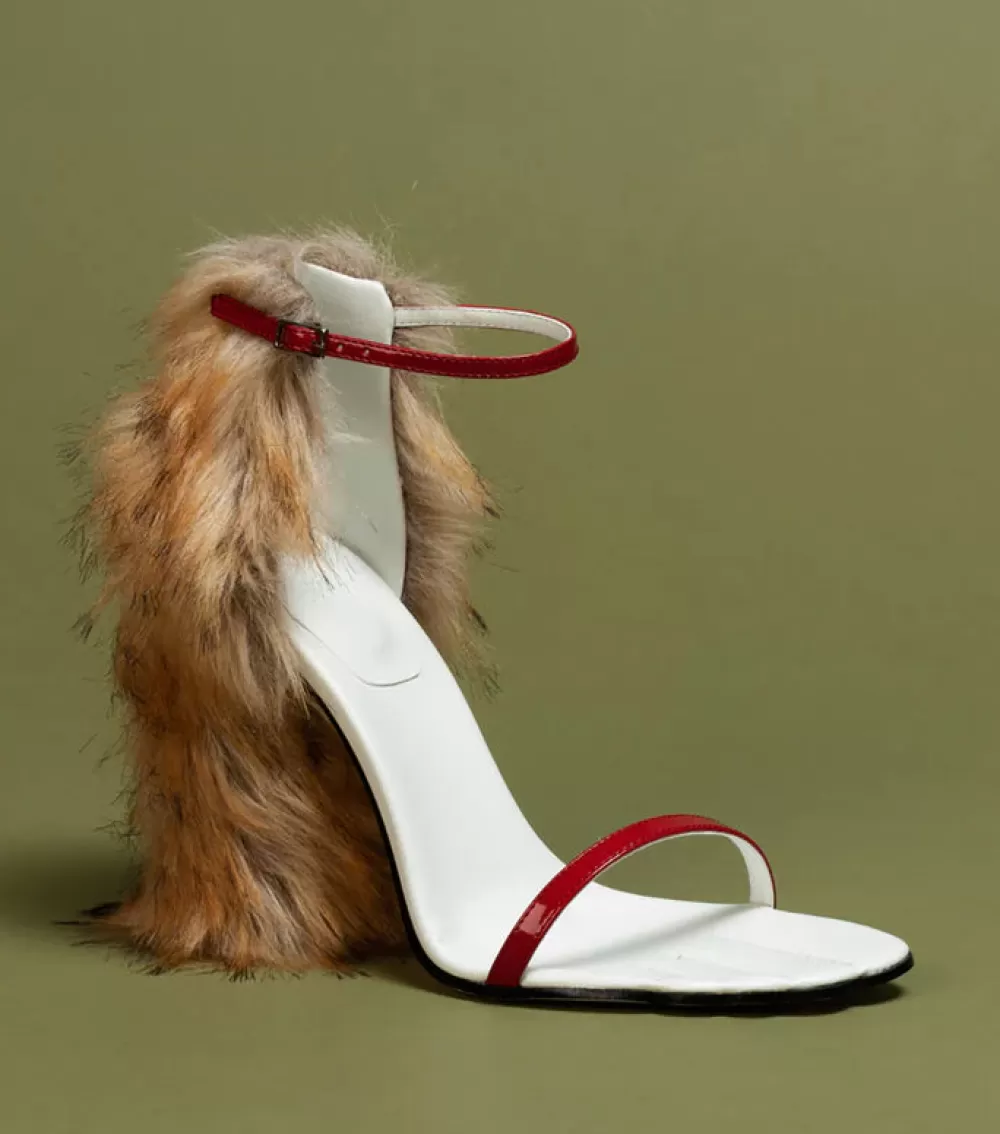 Woman O2monde Shoes | Artemis Sandals In Red