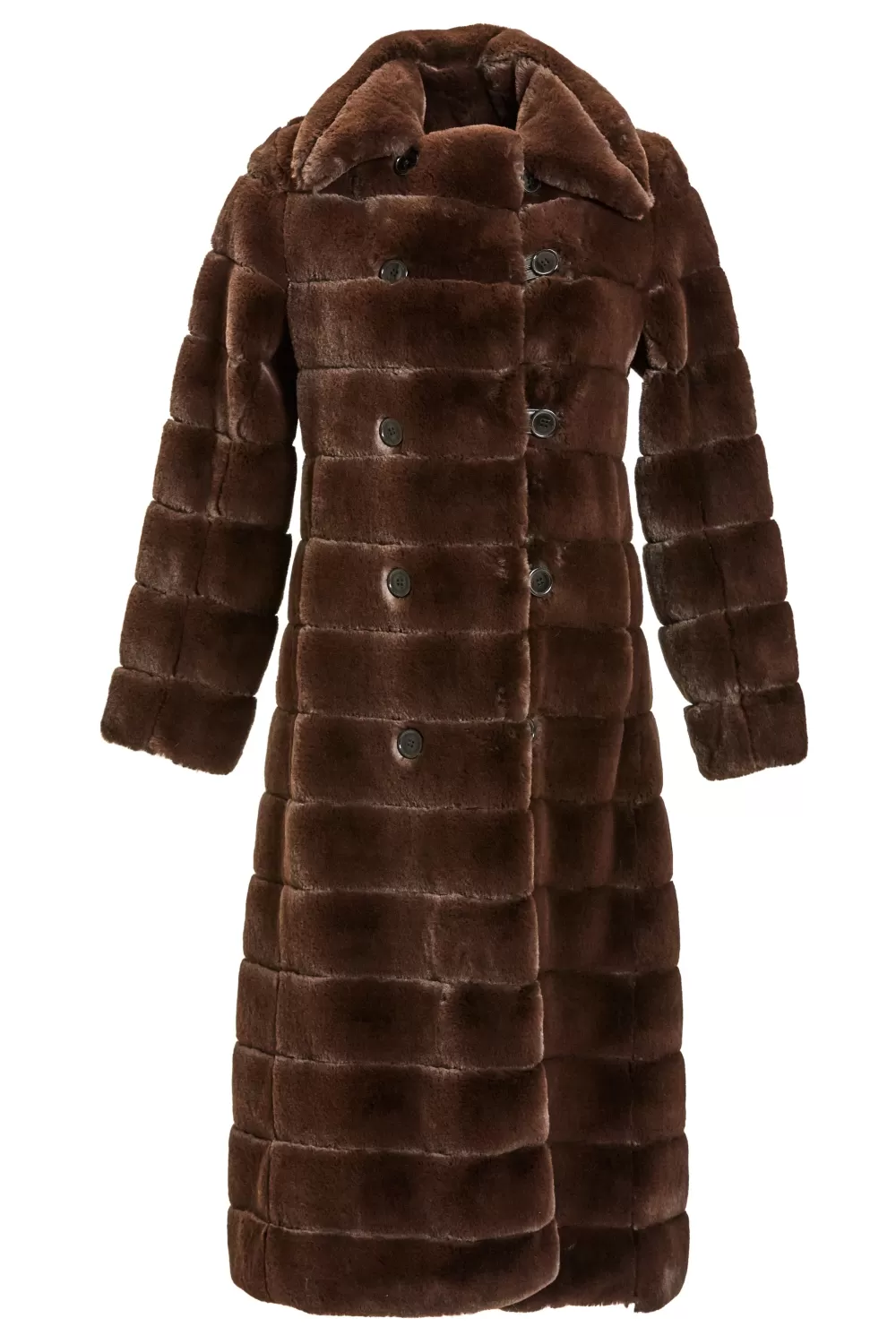 Woman Maison Atia Coats | Catherine Raye Coat In Chocolat