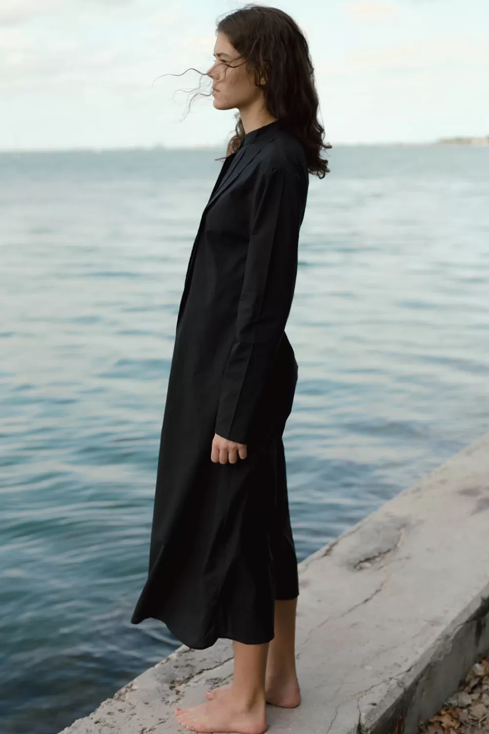 Woman Campo Collection Dresses | Claudia Nightgown In Onyx