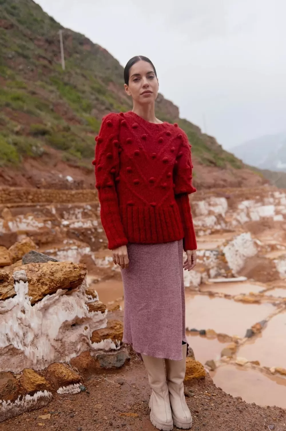 Woman Ayni Knitwear | Epa Sweater In Red