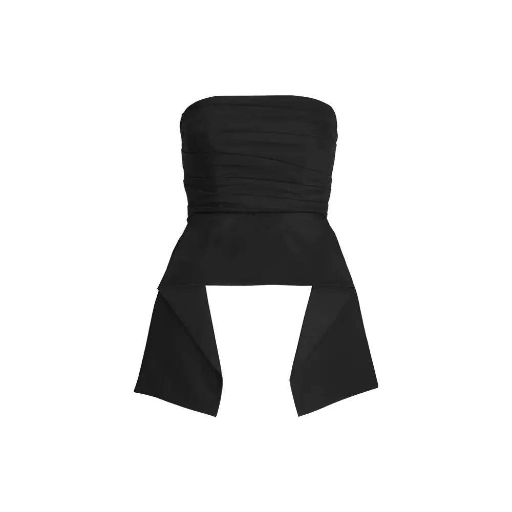Woman Maria Elena Villamil Tops | Estructura Top Black
