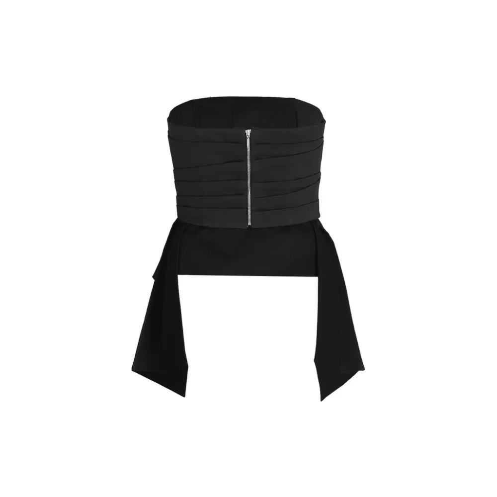 Woman Maria Elena Villamil Tops | Estructura Top Black