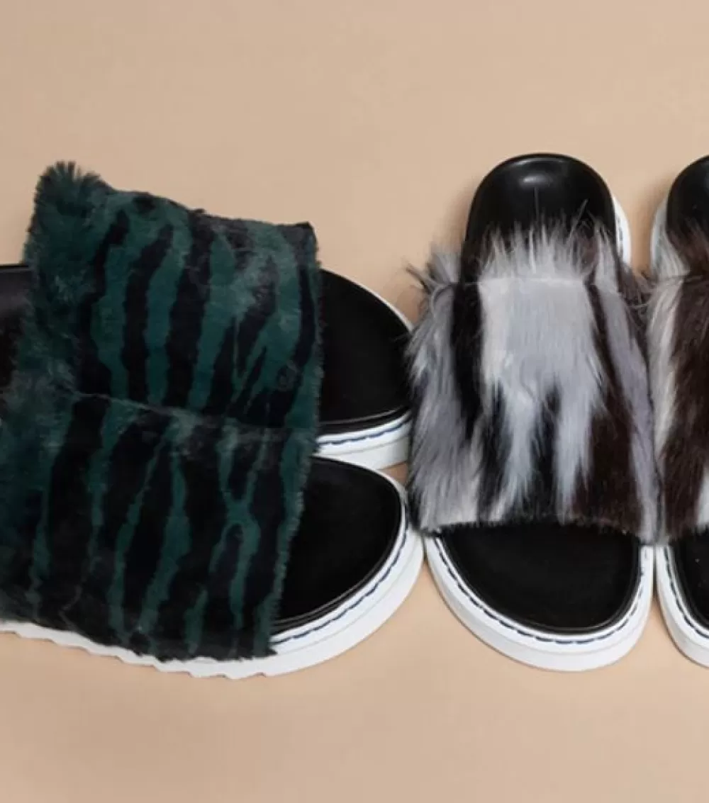 Woman O2monde Shoes | Flora Spirit Black Vfur
