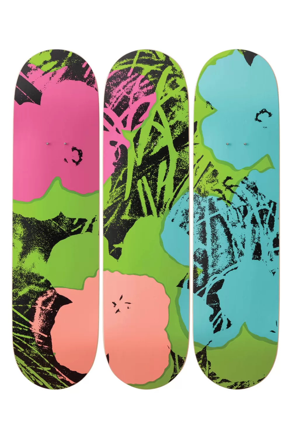 Woman the skateroom Furniture | Flowers - Green/Pink