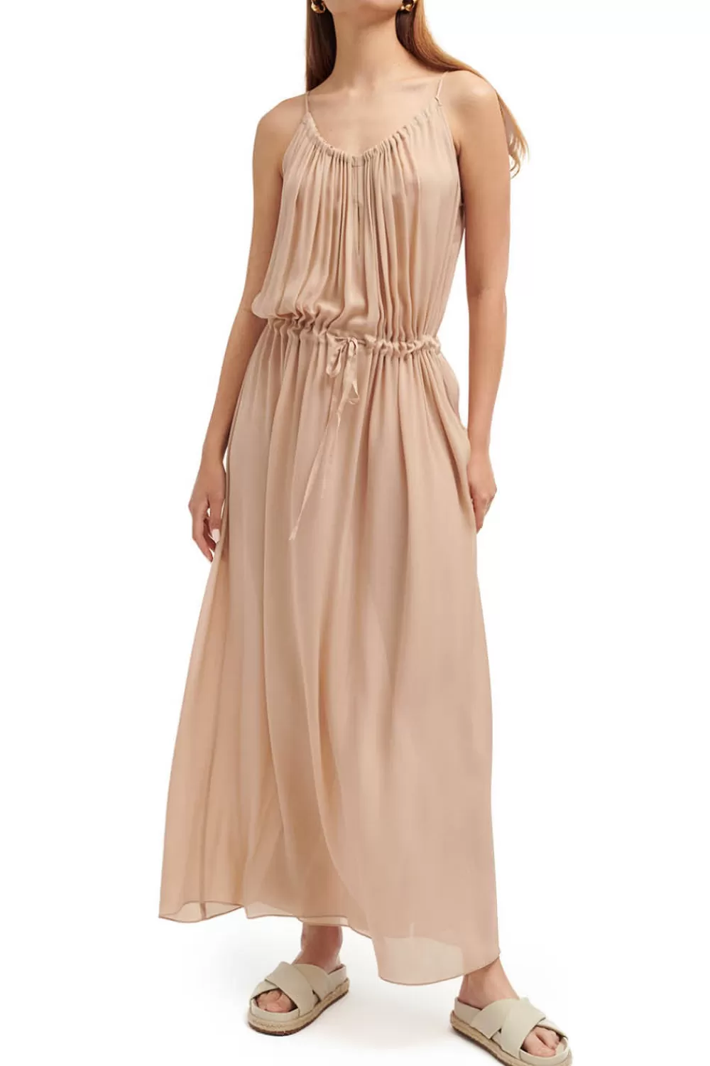 Woman Careste Dresses | Greta Dress In Macaroon