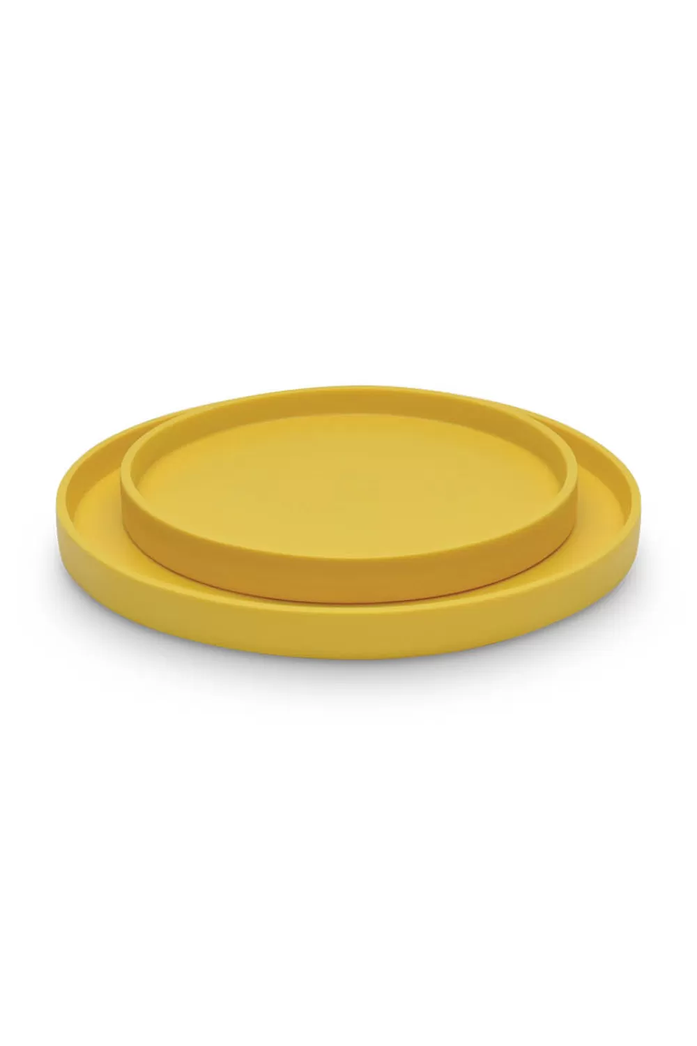 Woman Tina Frey Designs Furniture | Halo Medium Tray In Lemon