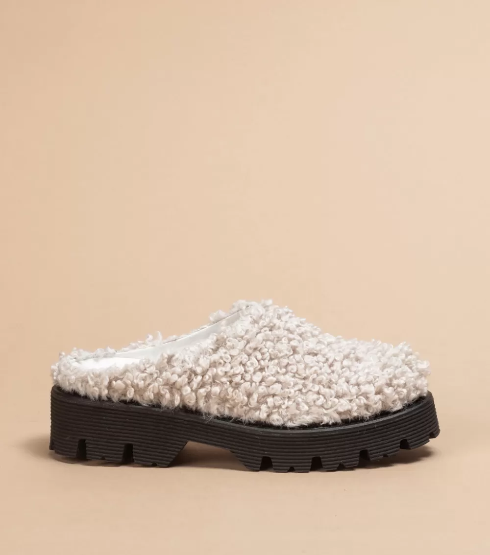Woman O2monde Shoes | Hebo Mules In Beige