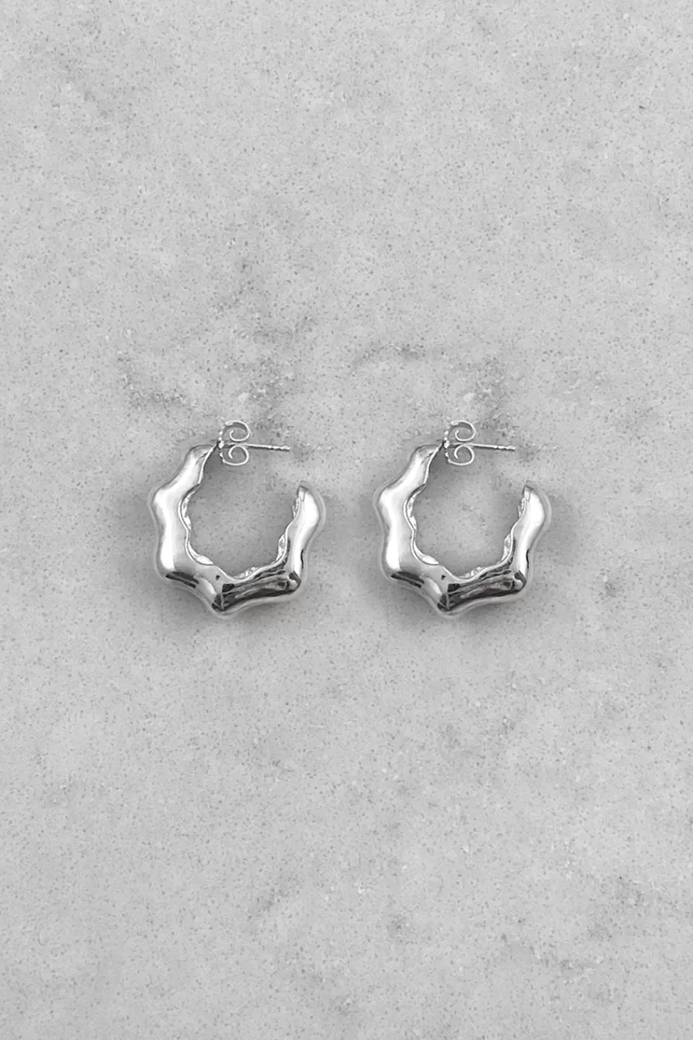 Woman Aur Studio Fine Jewelry | Henry Hoops Mini In Silver