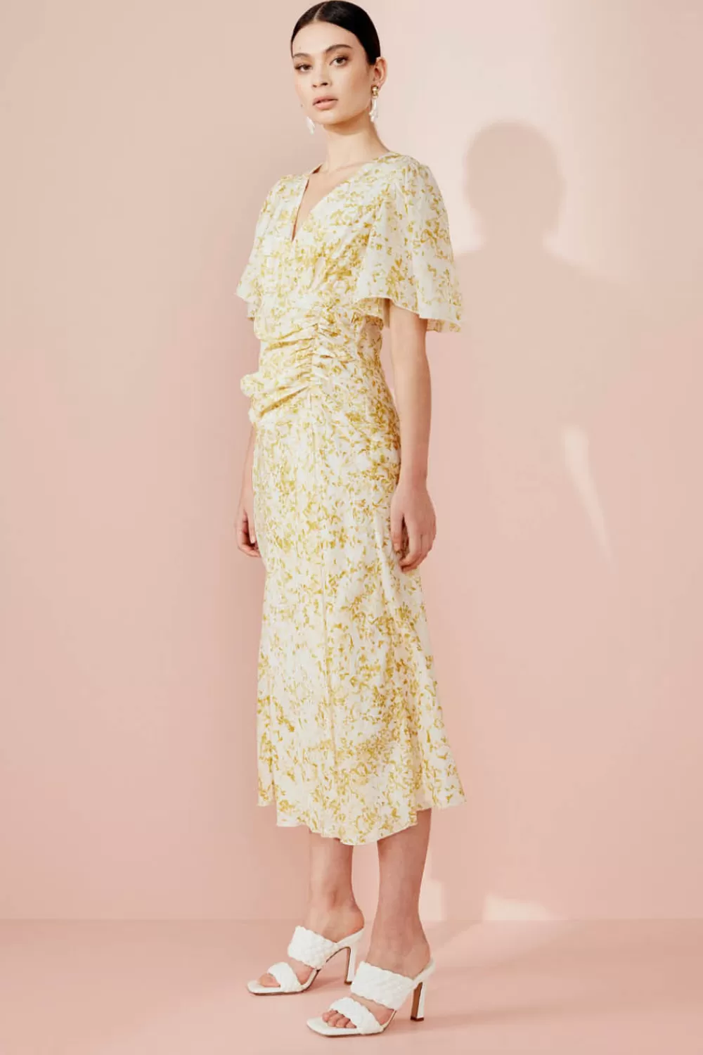 Woman Mastani Dresses | Ibadat Dress In Marigold Print