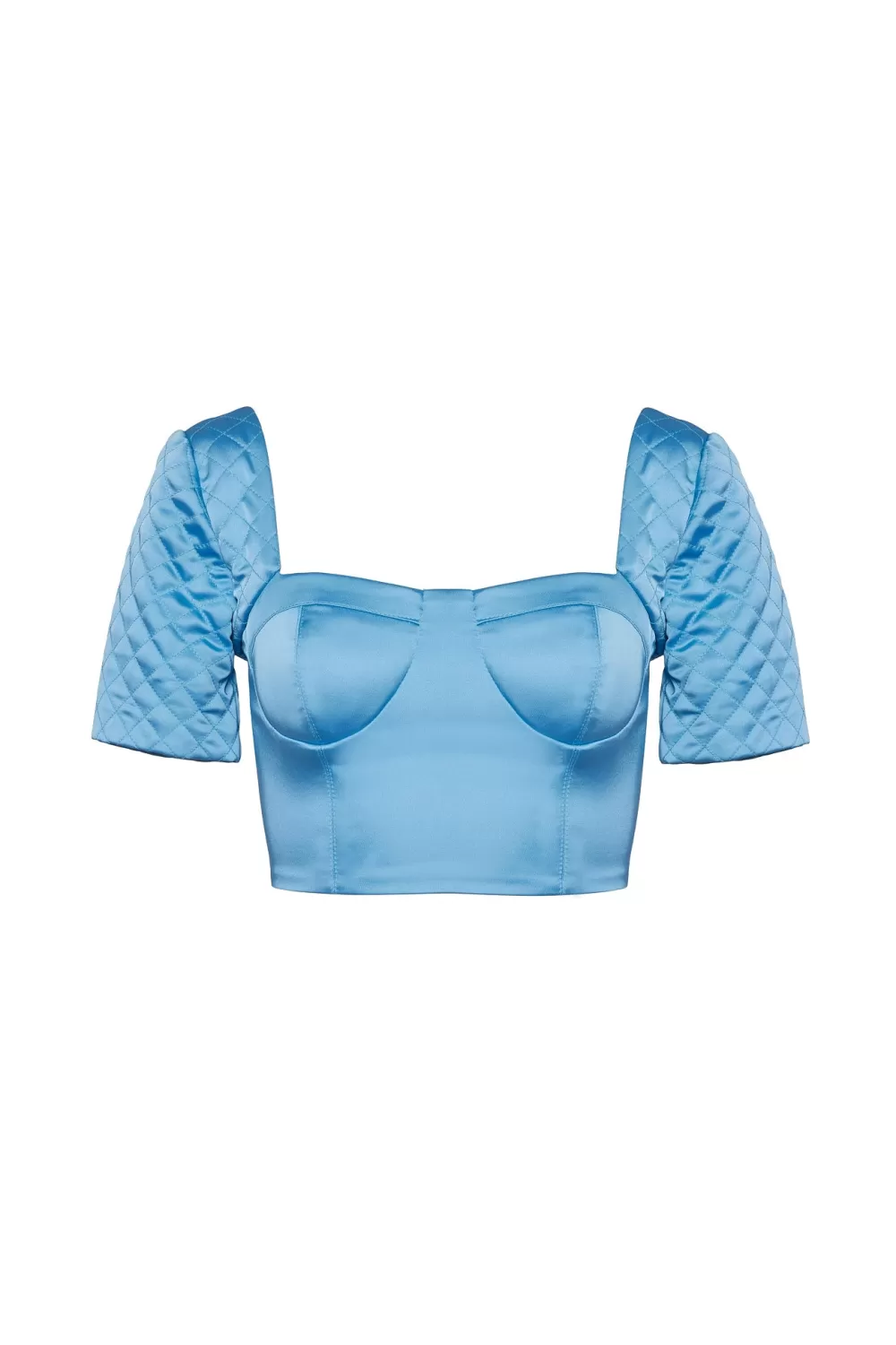 Woman Stefania Vaidani Tops | Imani Silk Corset Top