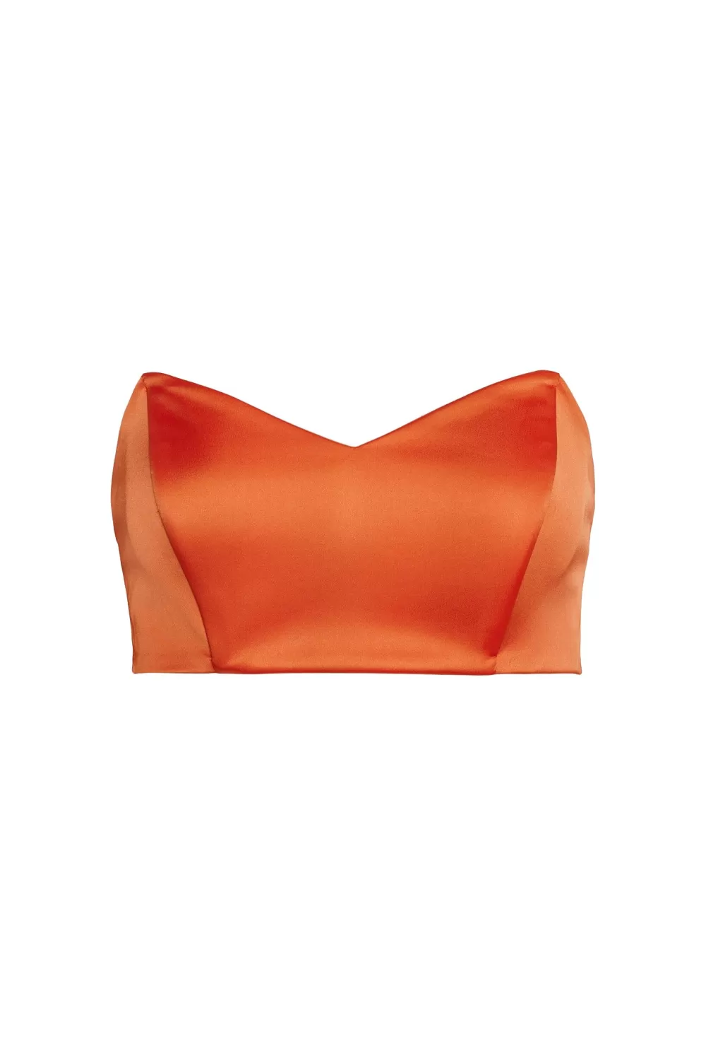 Woman Stefania Vaidani Tops | Imani Silk Crop Top