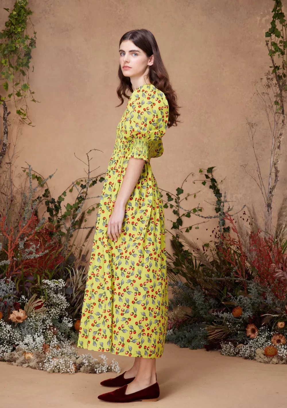 Woman Muzungu Sisters Dresses | Julia Dress Berry Snail Acid