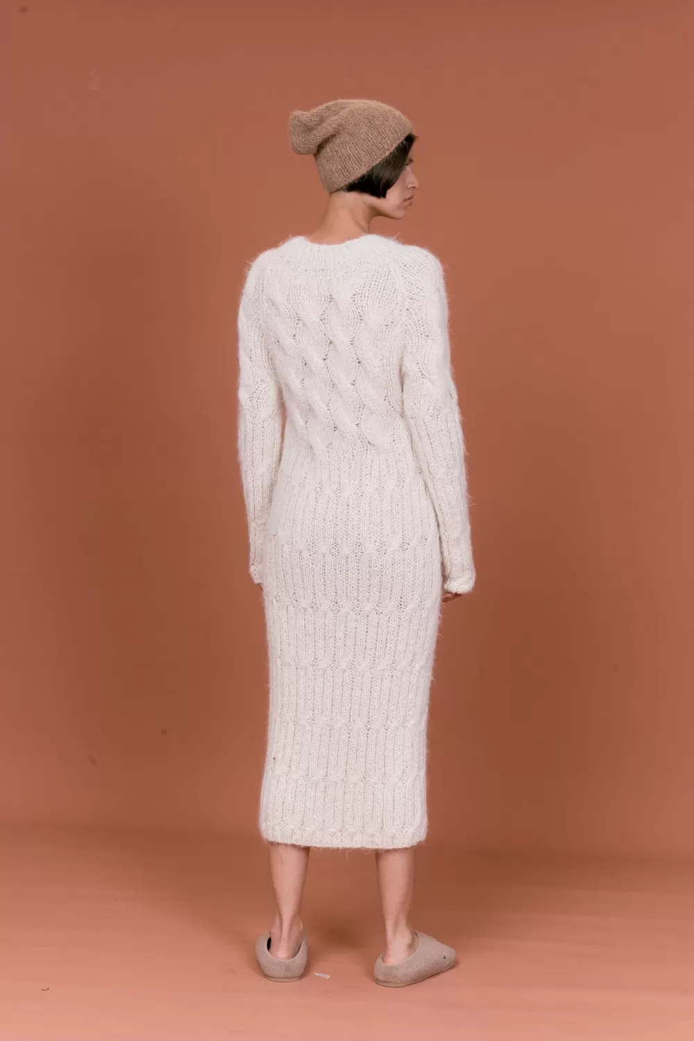 Woman Ayni Knitwear | Kali Dress In Ivory