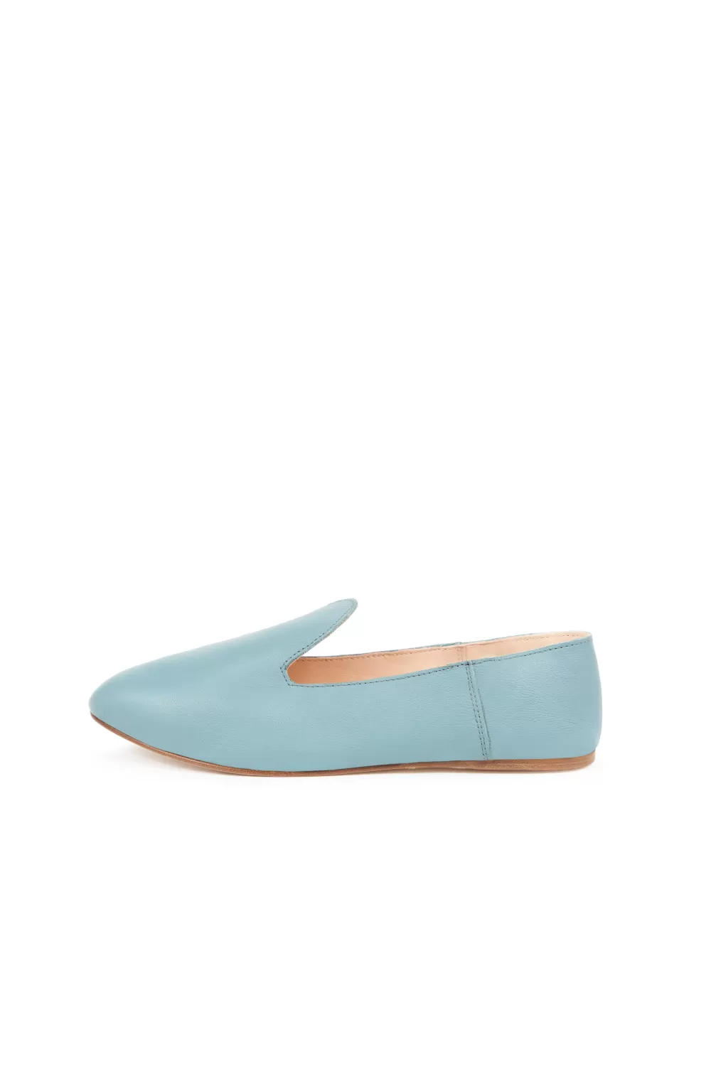 Woman OSAY Shoes | Leather Slide Loafer In Blue