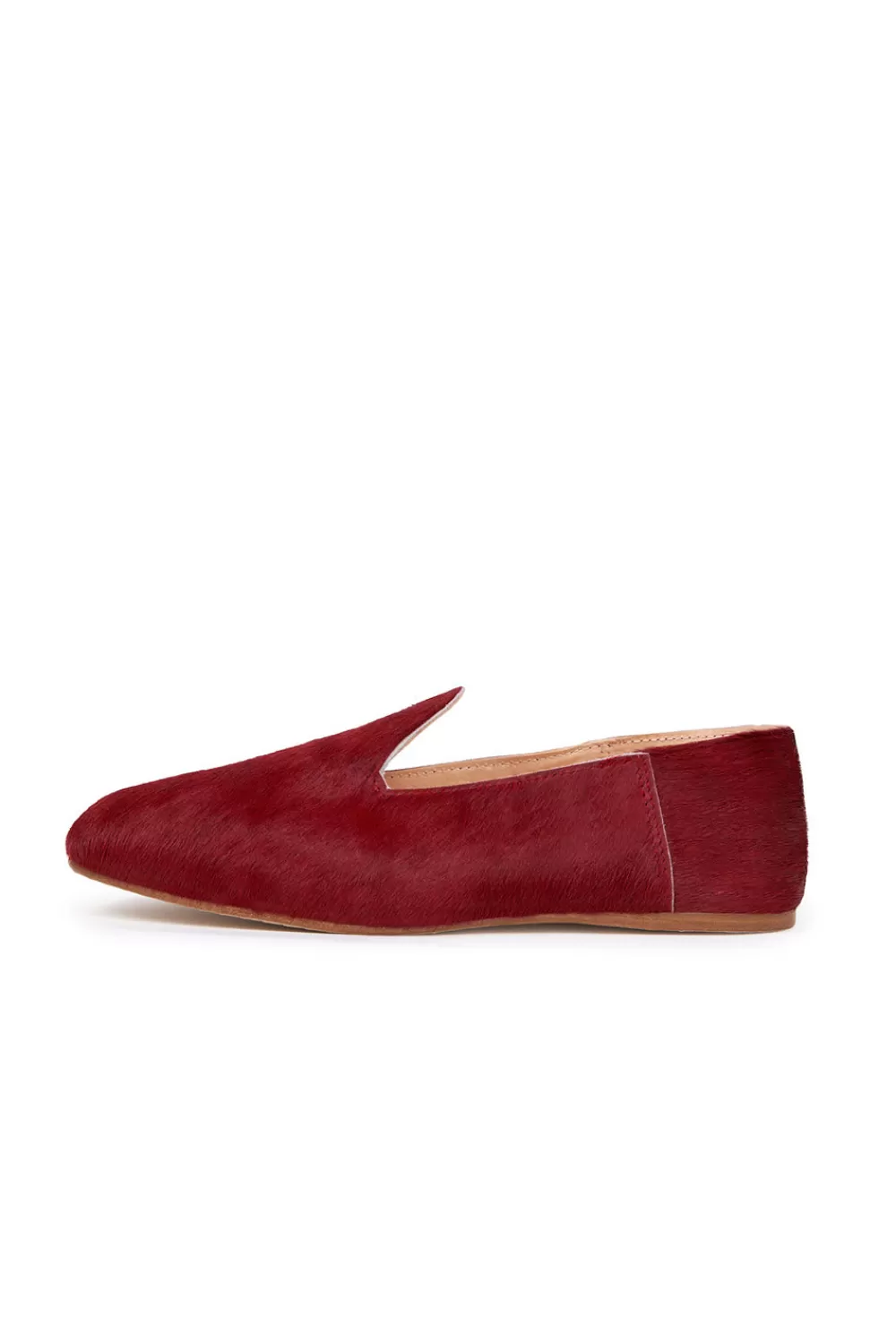 Woman OSAY Shoes | Leather Slide Loafer In Chili Red