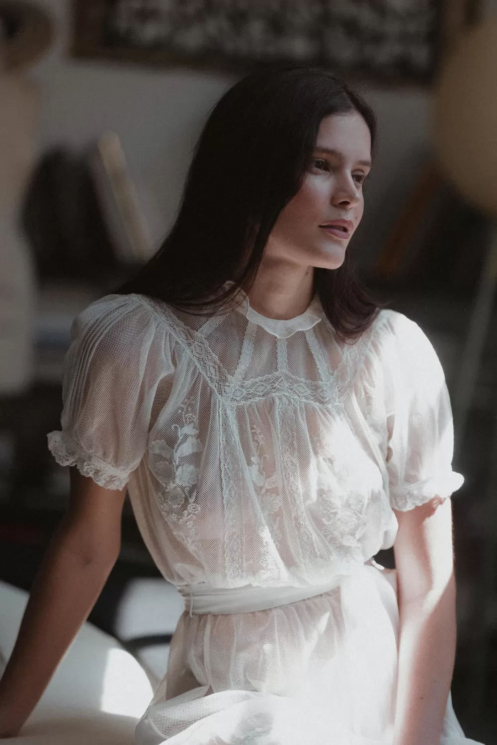 Woman St. Roche Tops | Leith Dress - Milky