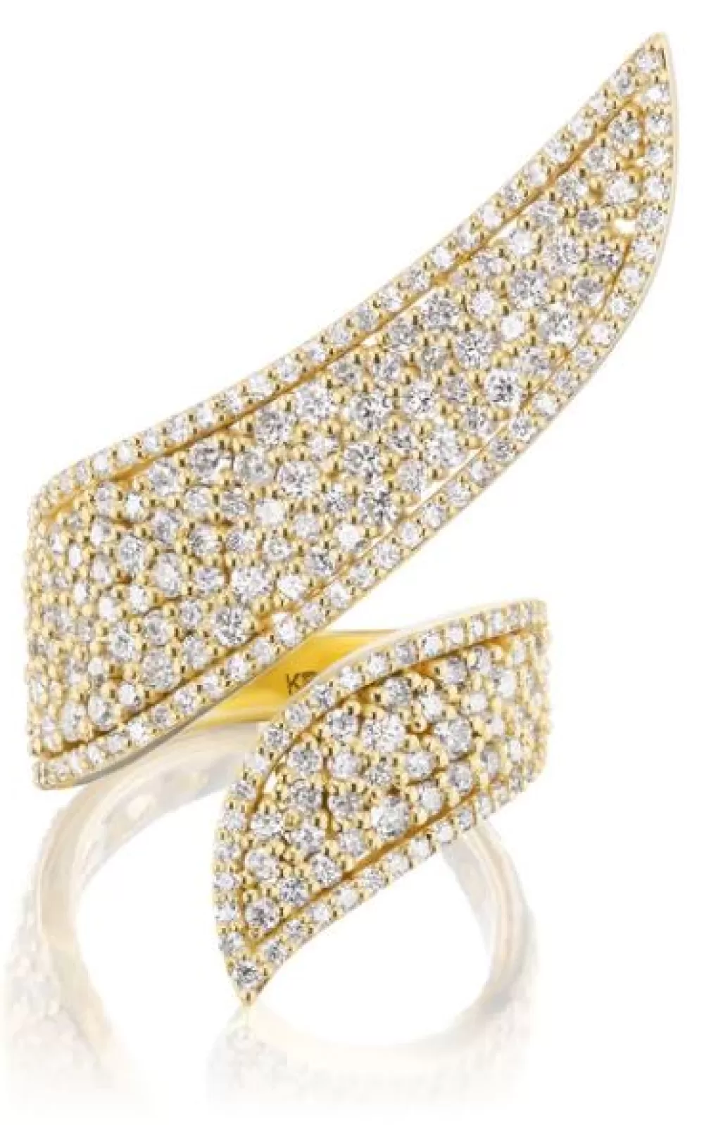 Woman KBH Fine Jewelry | Magnum Wave Wrap Ring