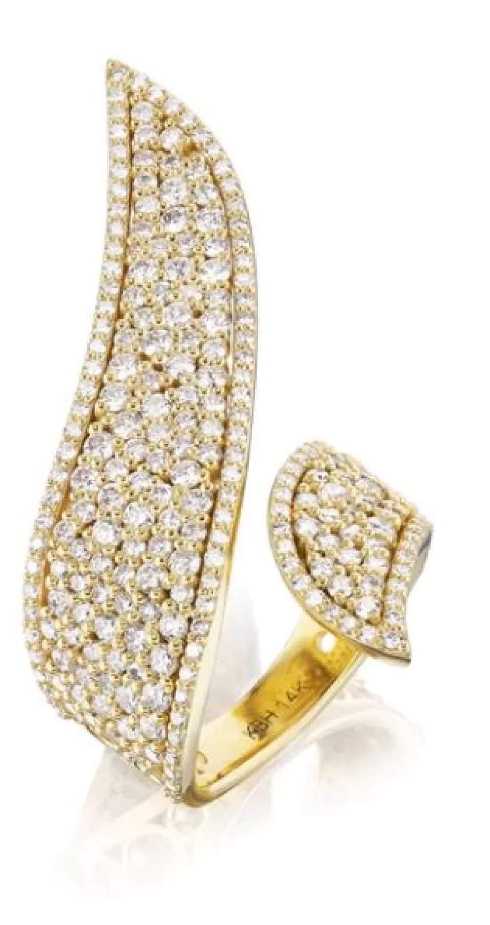Woman KBH Fine Jewelry | Magnum Wave Wrap Ring