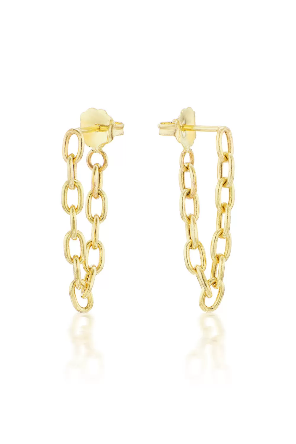 Woman KBH Fine Jewelry | Mini Chain Link Loops