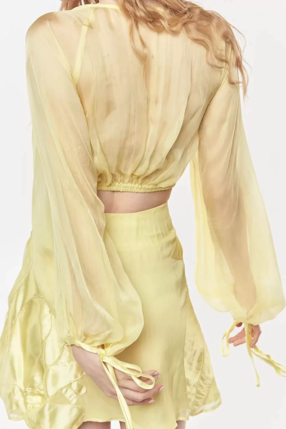 Woman Geraldine Garcia Skirts | Nathalie Skirt In Yellow