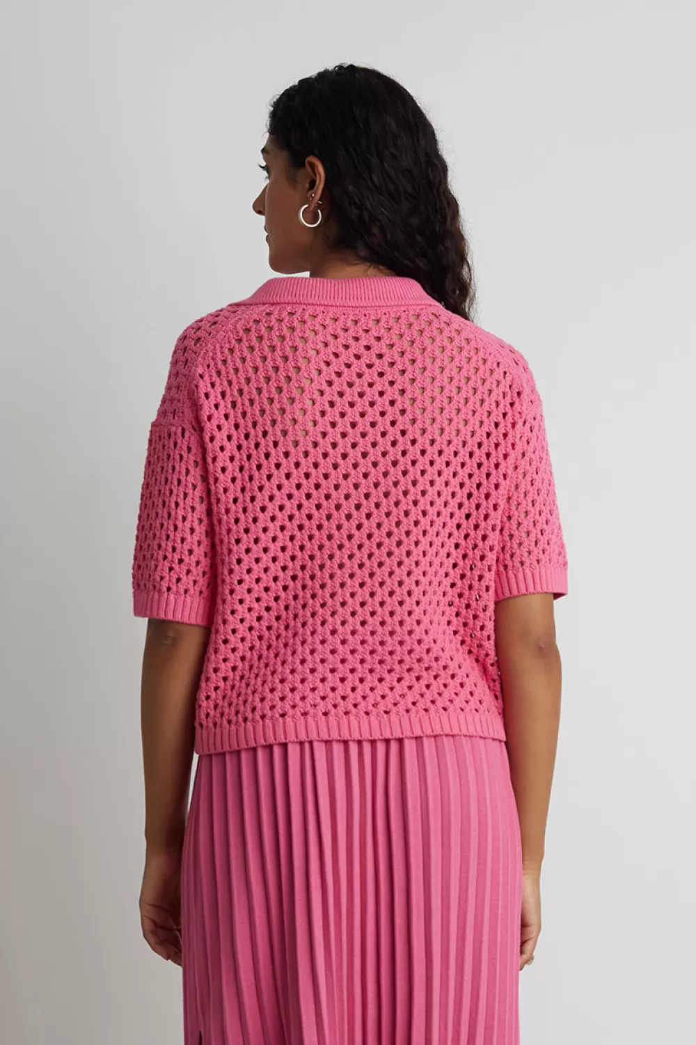 Woman Eleven Six Tops | Nina Polo | Taffy Pink