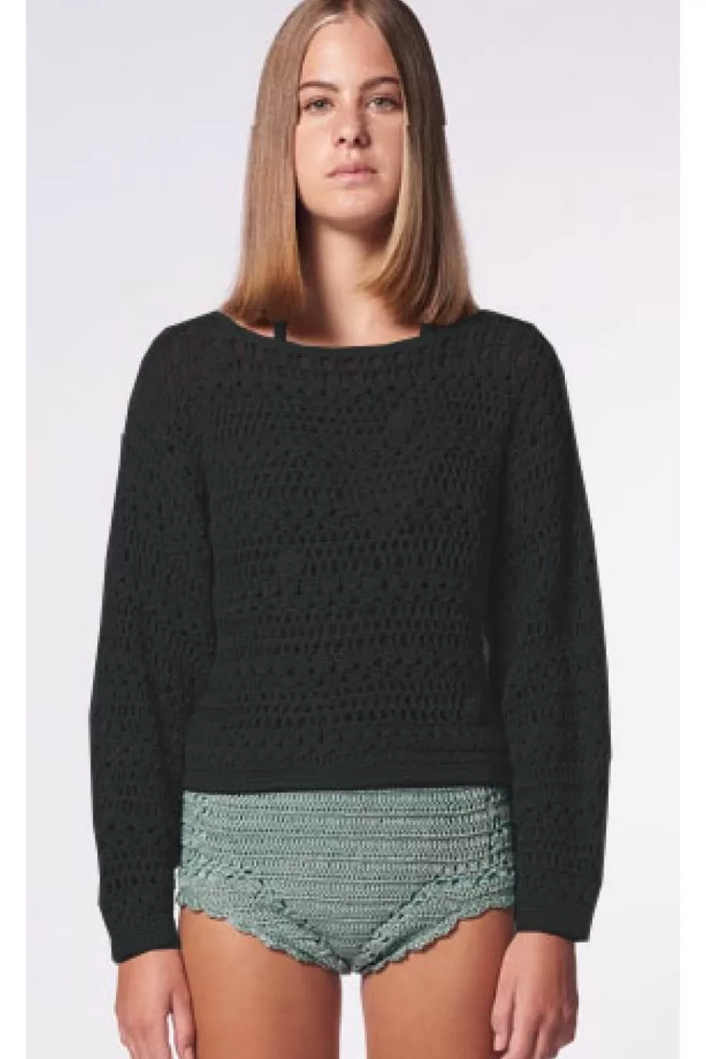Woman Ayni Tops | Rumi Sweater In Black