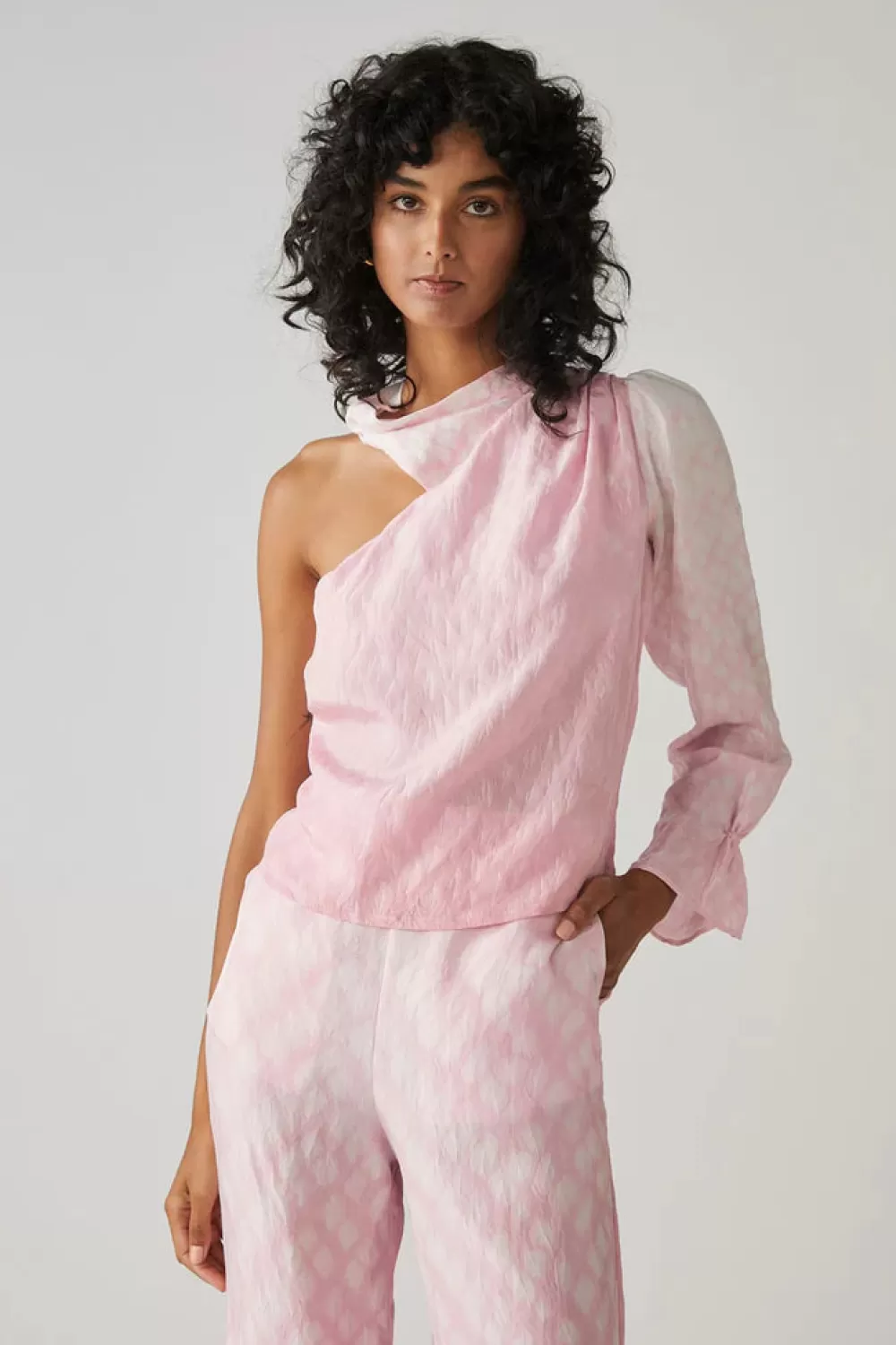 Woman Mastani Tops | Shia Top In Quartz Pink