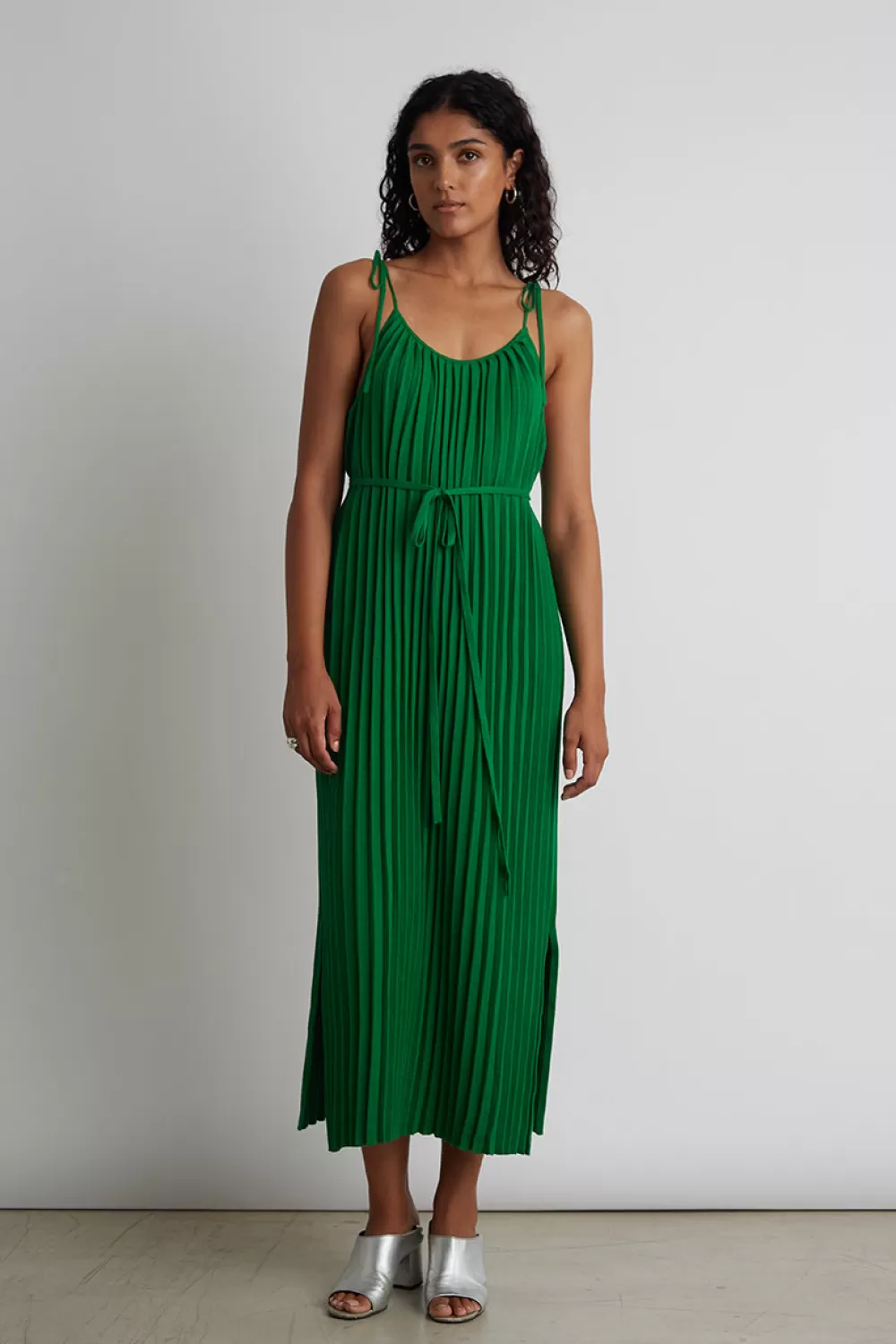 Woman Eleven Six Knitwear | Simone Dress | Kelly Green