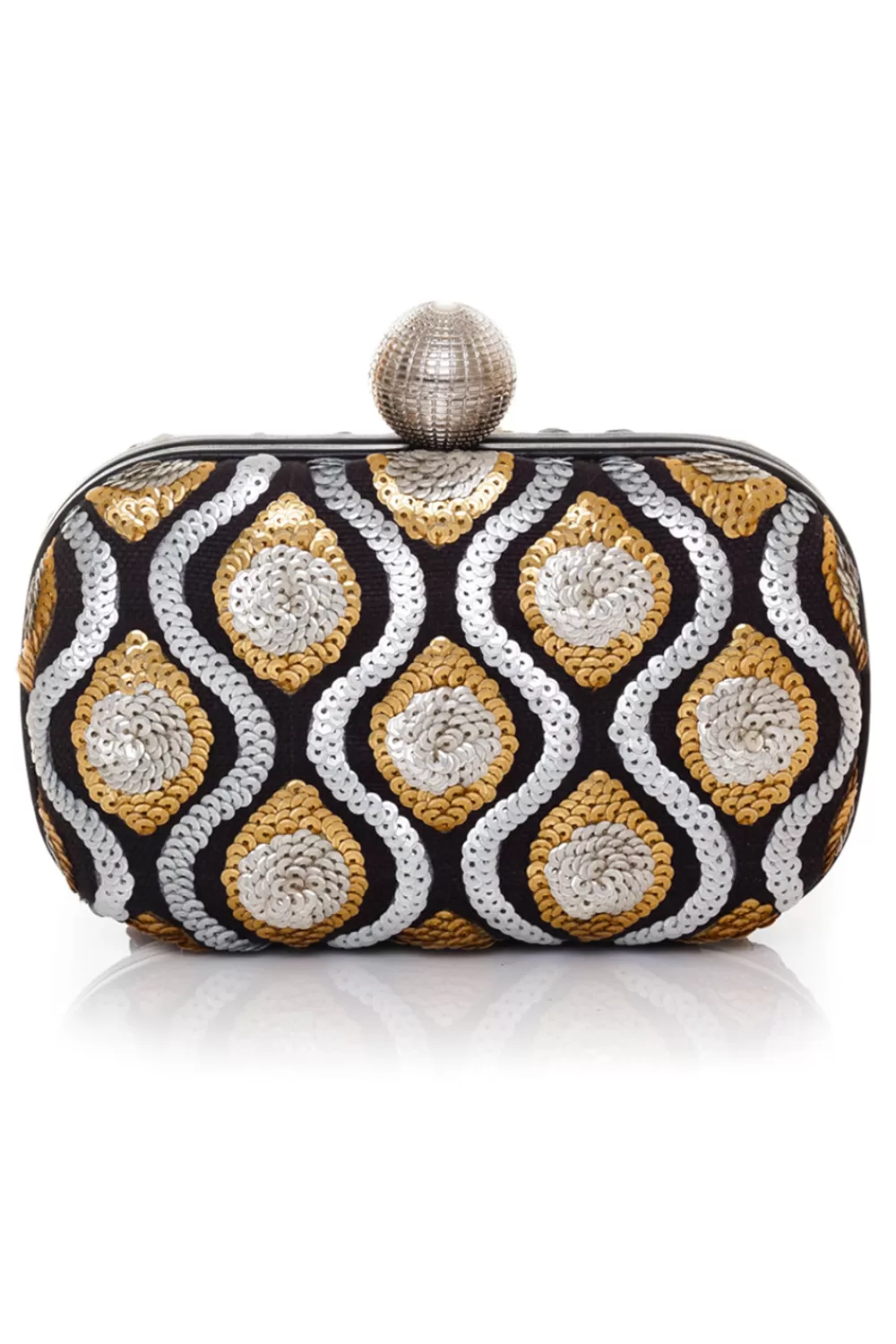 Woman Sarah's Bag Bags | Sold Out: Retro Embossed Disco Box