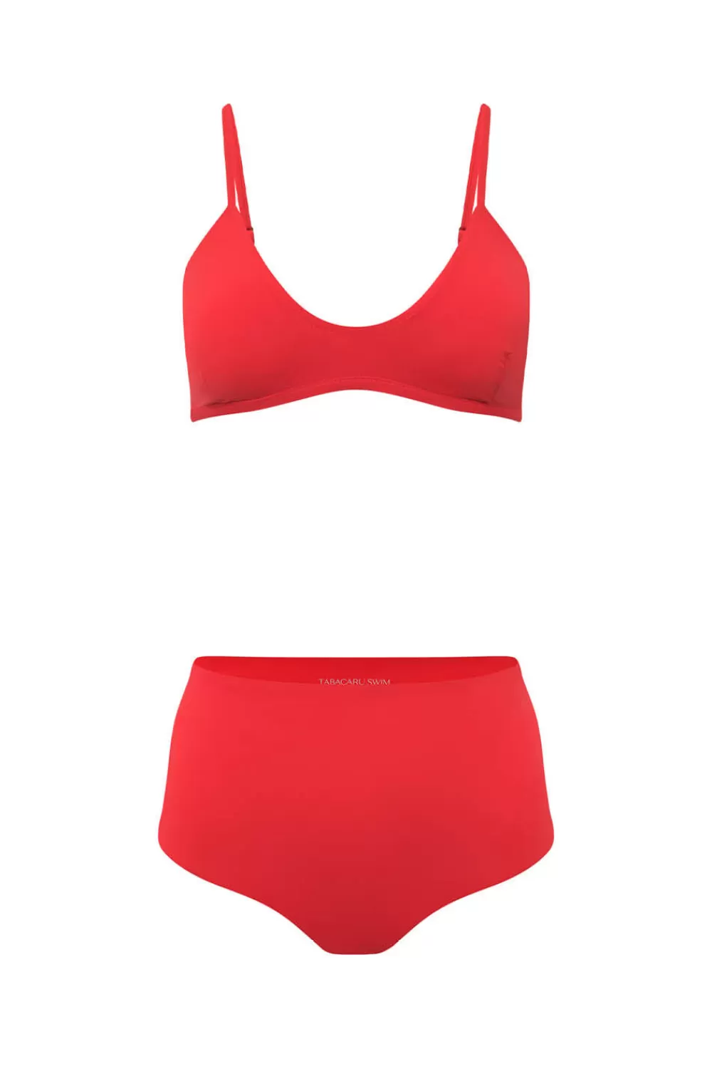 Woman Tabacaru Beachwear | Stella Swimsuit In Red