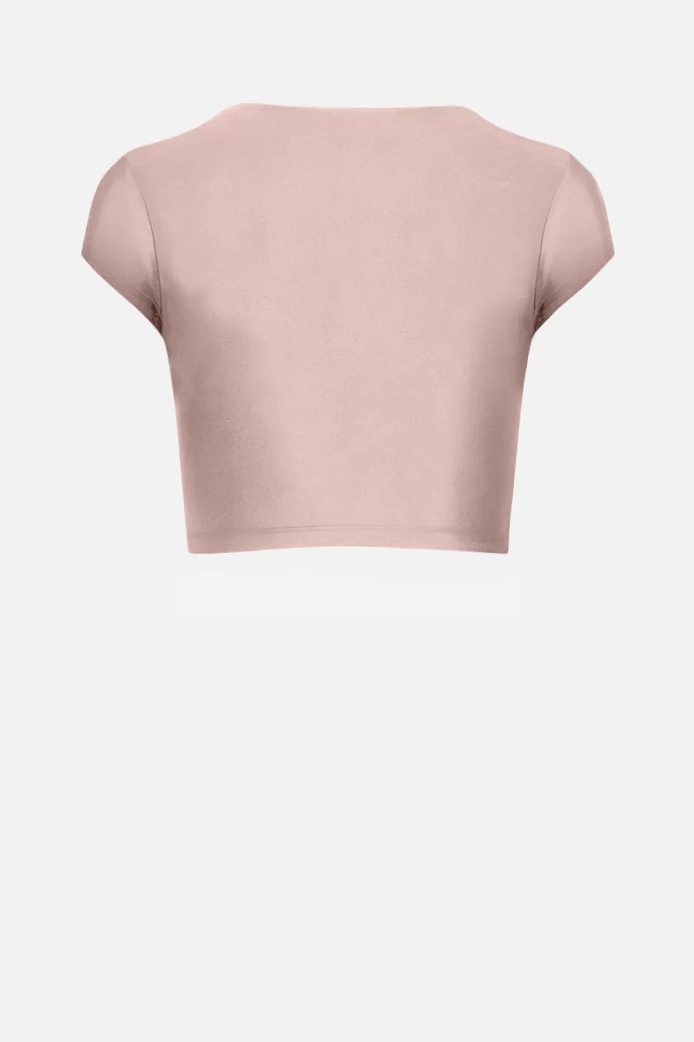Woman Factor Bermuda Beachwear | The Crop Cap Silhouette In Pink Sand