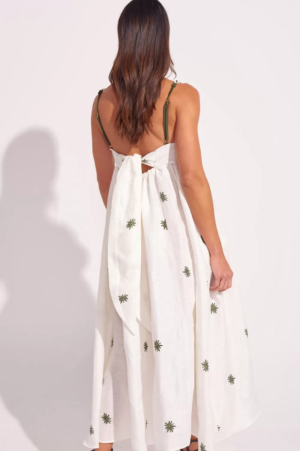 Woman Ancora Beachwear | The Palmarian Art Draped Dress