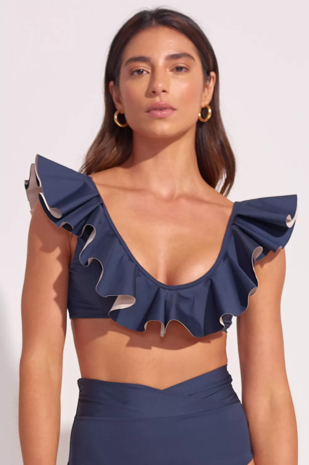 Woman Ancora Tops | Top My Indulgent Bolero Navy
