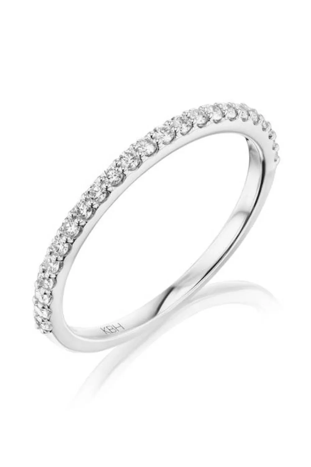 Woman KBH Fine Jewelry | Traditio Split Ring In White Gold