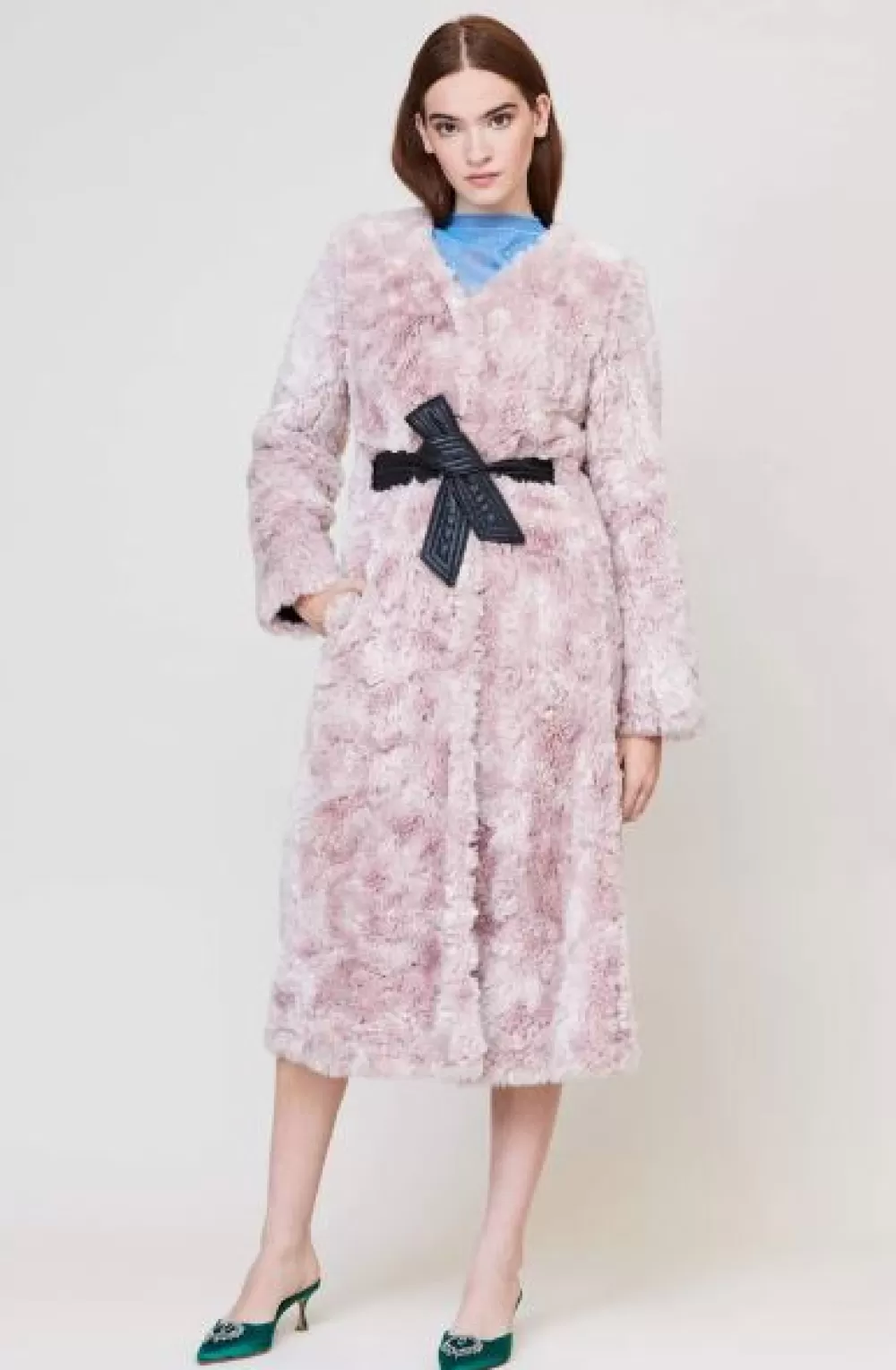 Woman Maison Atia Coats | Victoire Coat In Rose