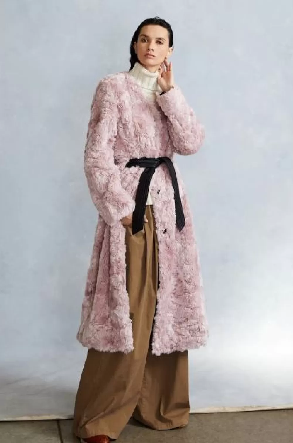 Woman Maison Atia Coats | Victoire Coat In Rose