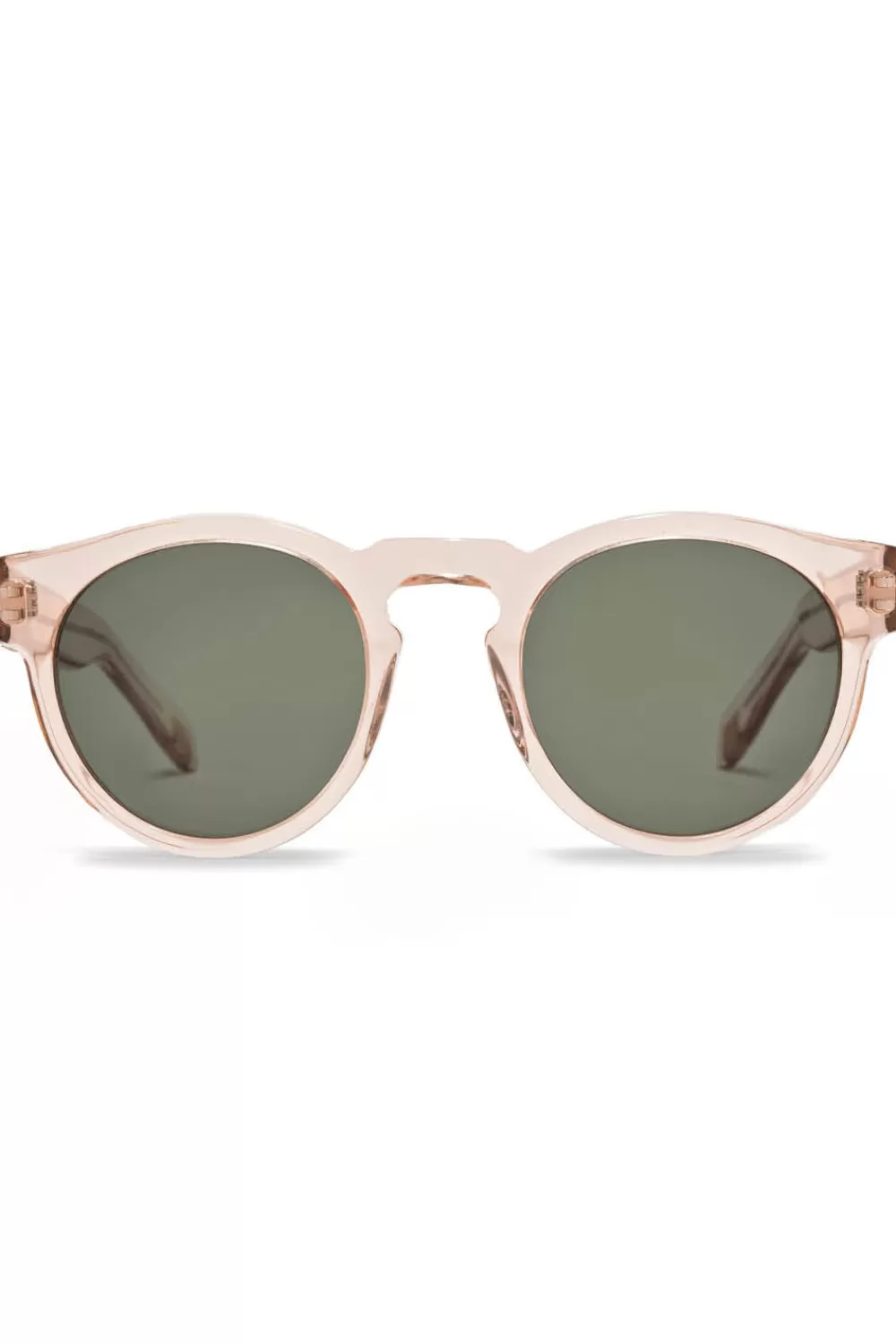 Woman Westward Leaning Sunglasses | Voyager 48 In Translucent Rose