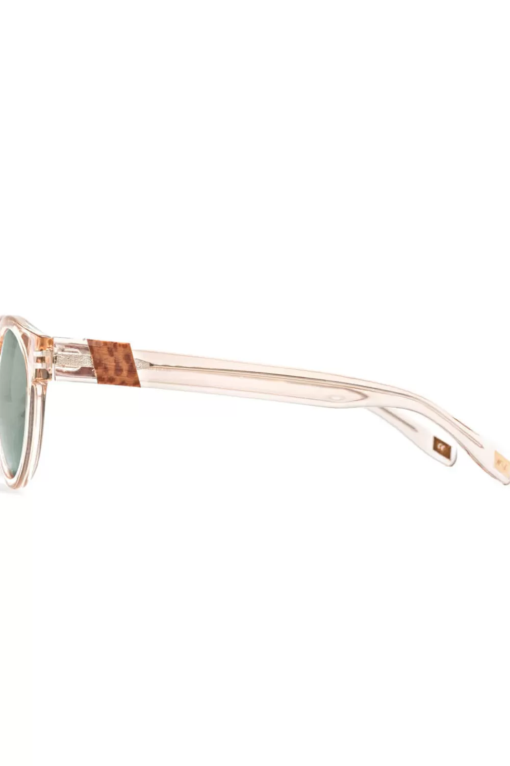 Woman Westward Leaning Sunglasses | Voyager 48 In Translucent Rose