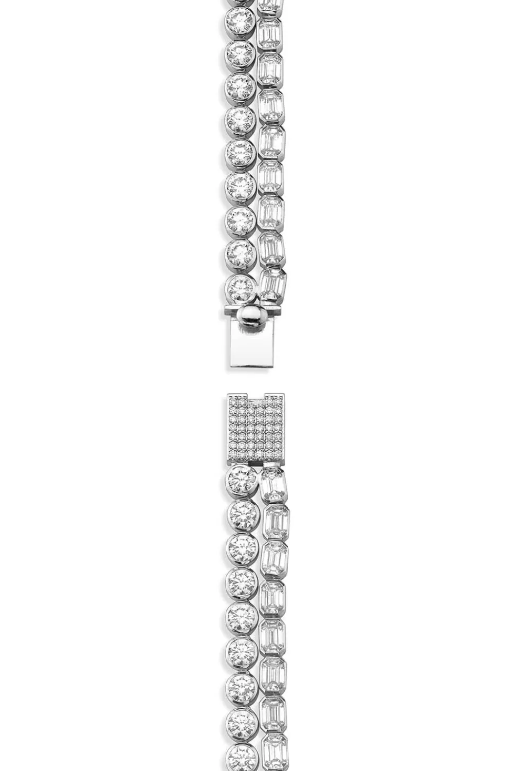 Woman Vrai Fine Jewelry | X Amanda Hearst Ronning Celestial Double Strand Tennis Necklace