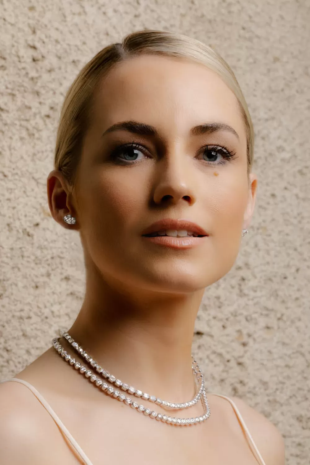 Woman Vrai Fine Jewelry | X Amanda Hearst Ronning Celestial Double Strand Tennis Necklace