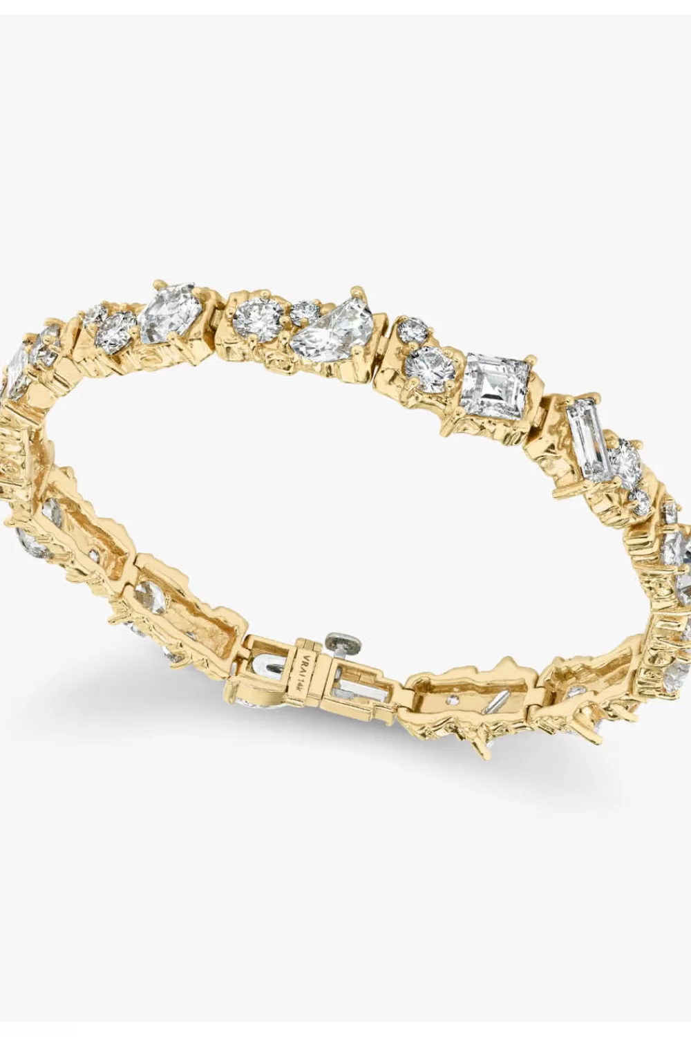 Woman Vrai Fine Jewelry | X Randm Unity Bracelet In Yellow Gold