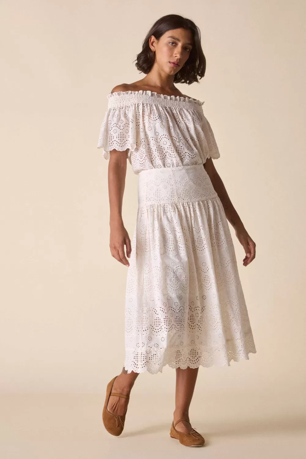 Woman St. Roche Skirts | Winona Skirt - Vanilla