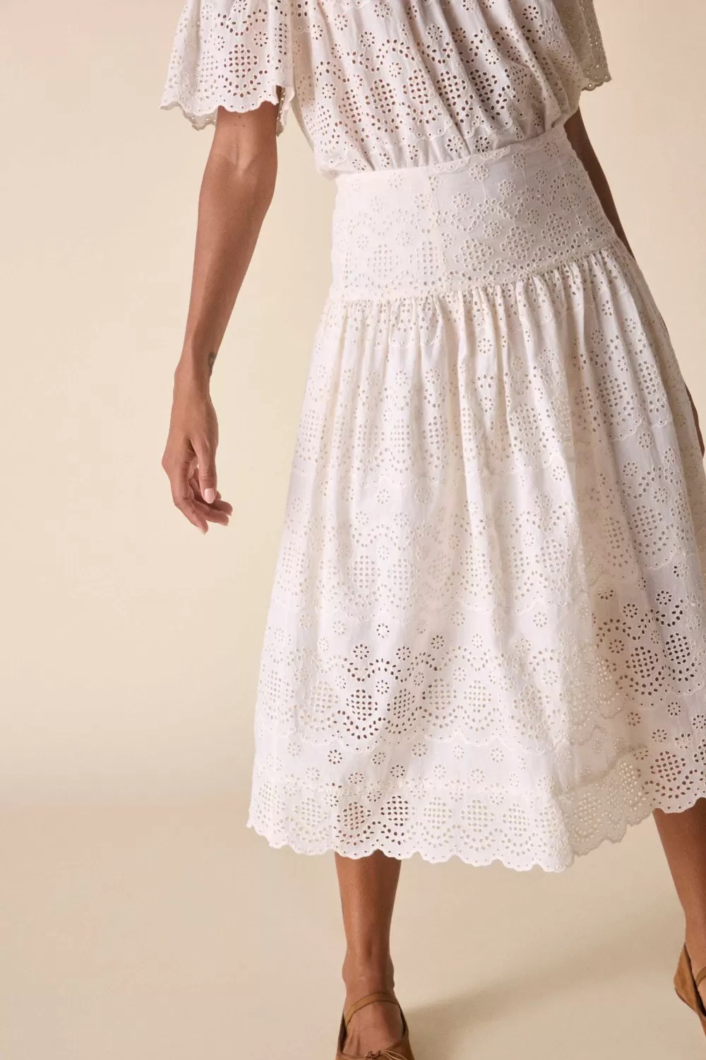 Woman St. Roche Skirts | Winona Skirt - Vanilla